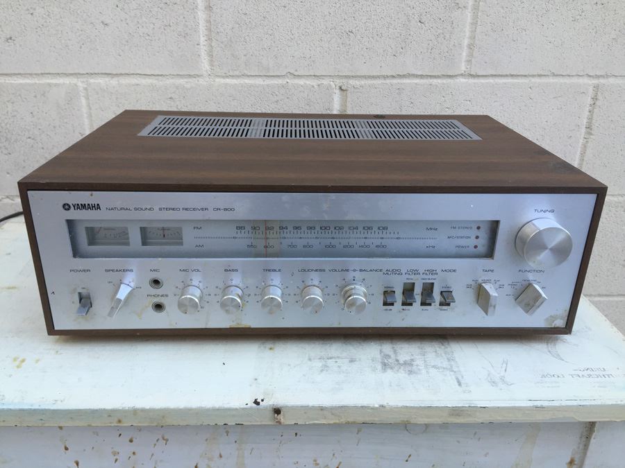 YAMAHA Natural Sound Stereo Receiver CR-800 Working Great