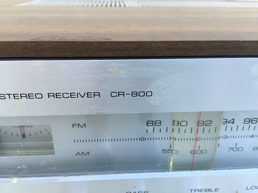 YAMAHA Natural Sound Stereo Receiver CR-800 Working Great [Photo 3]