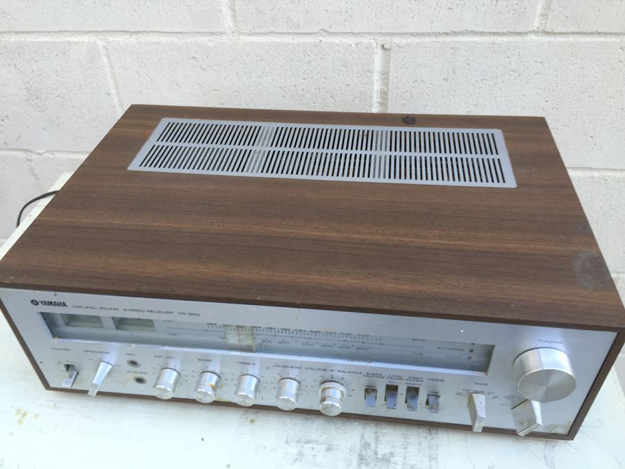 YAMAHA Natural Sound Stereo Receiver CR-800 Working Great [Photo 6]