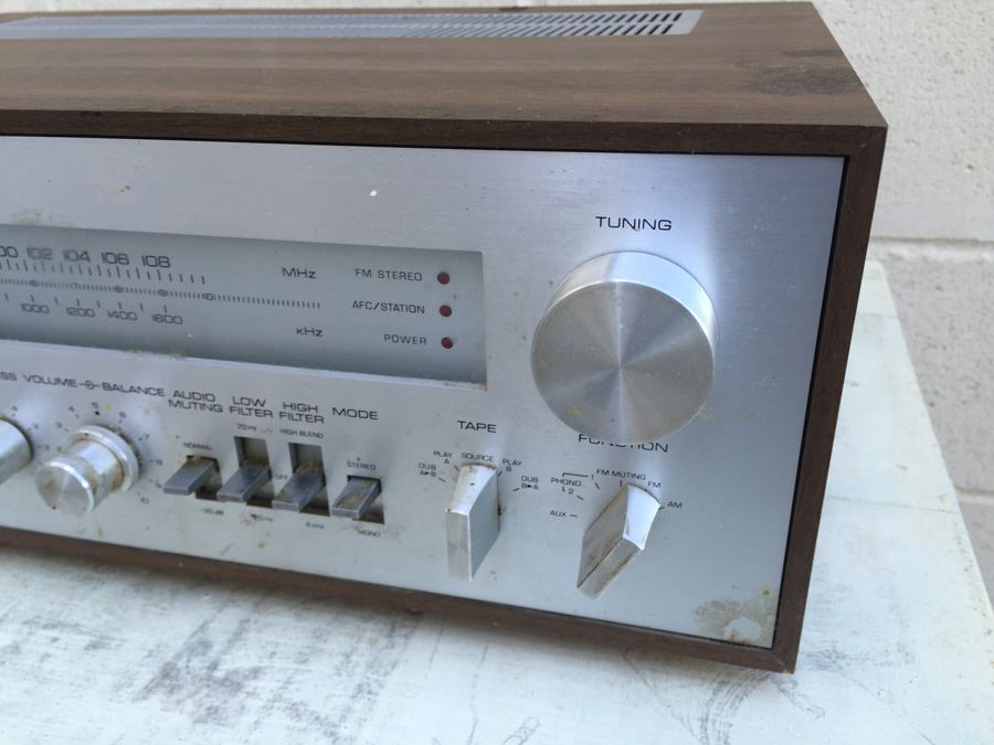 YAMAHA Natural Sound Stereo Receiver CR-800 Working Great [Photo 4]
