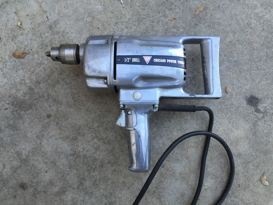 Chicago Power Tools Heavy Duty Electric Drill