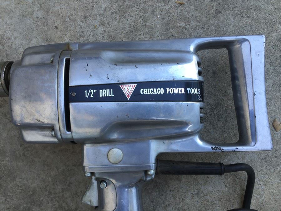 Chicago Power Tools Heavy Duty Electric Drill [Photo 2]