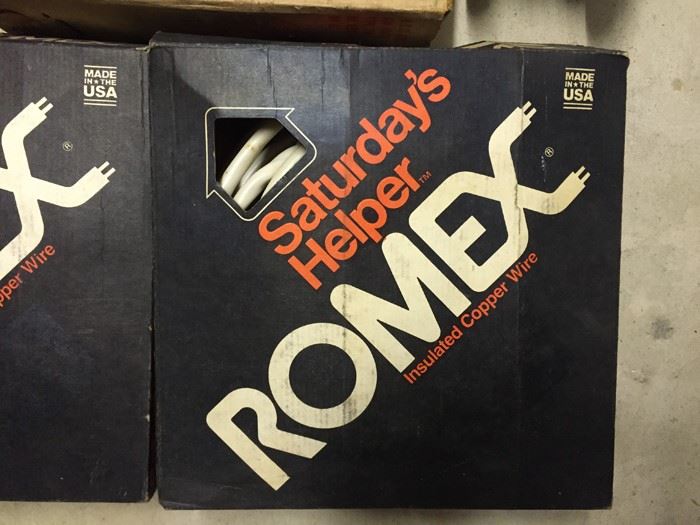 Huge Heavy Duty Copper Electrical Wire Lot [Photo 2]