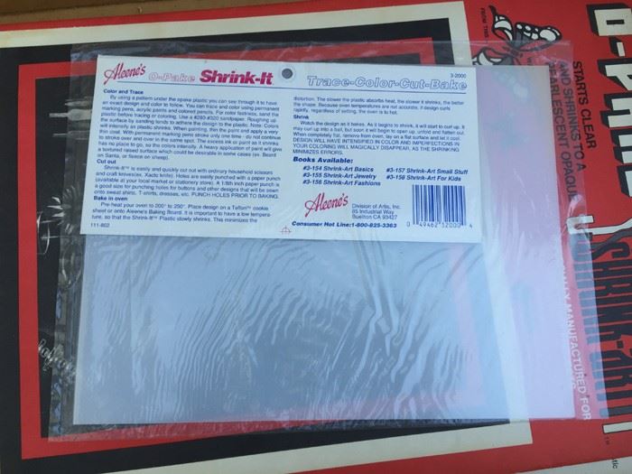 Shrink Art Lot [Photo 10]