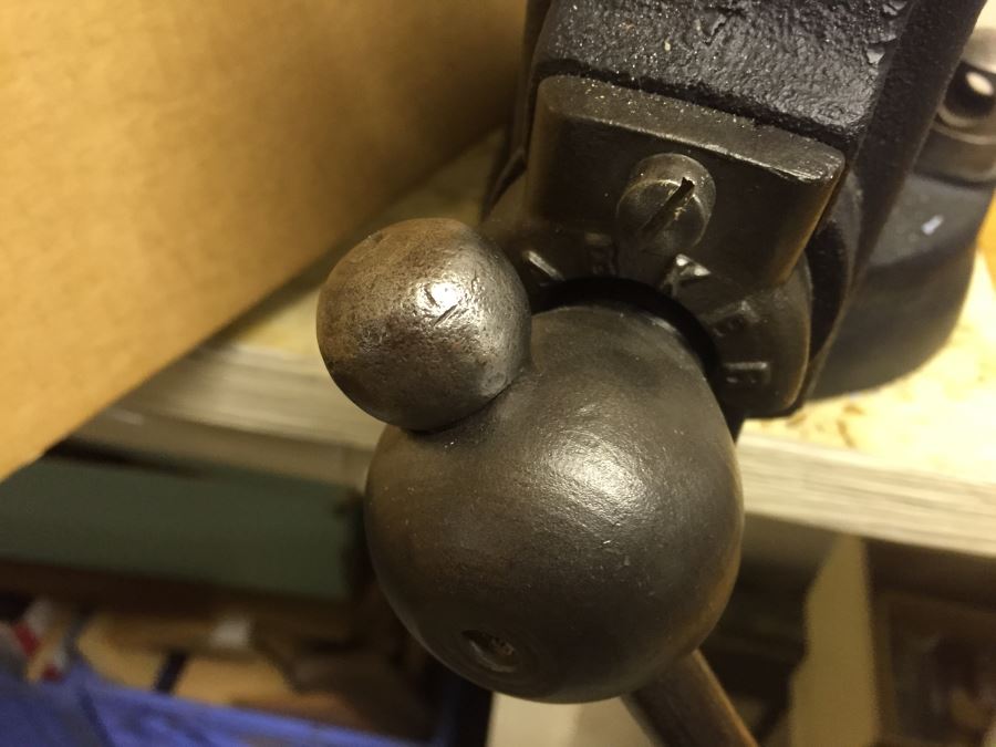 Heavy Duty PARKER Metal Bench Vise 271 Excellent Condition Estimate $250 [Photo 3]