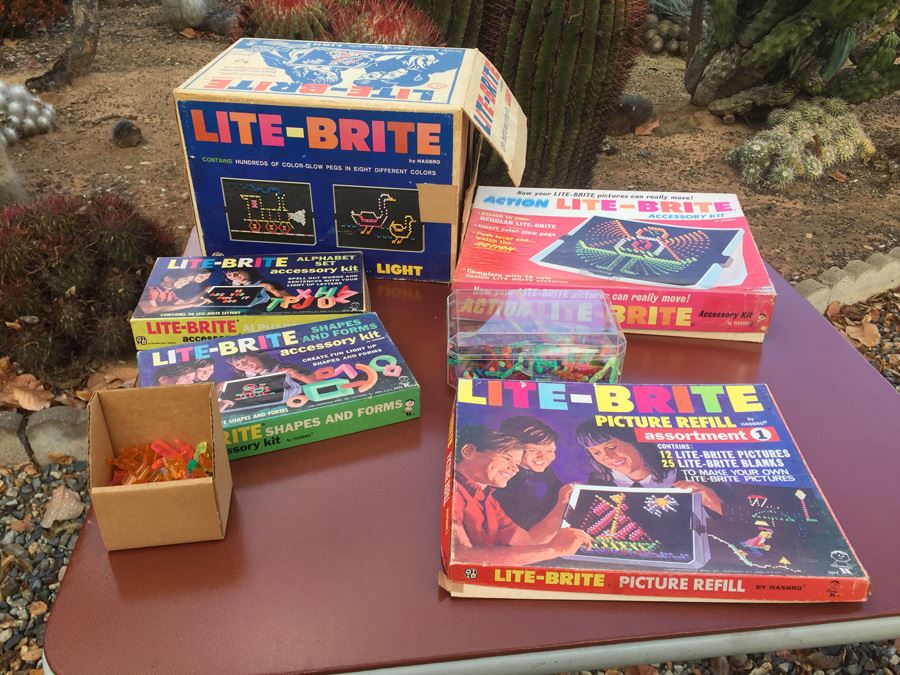 Vintage HASBRO LITE-BRIGHT Lot [Photo 2]