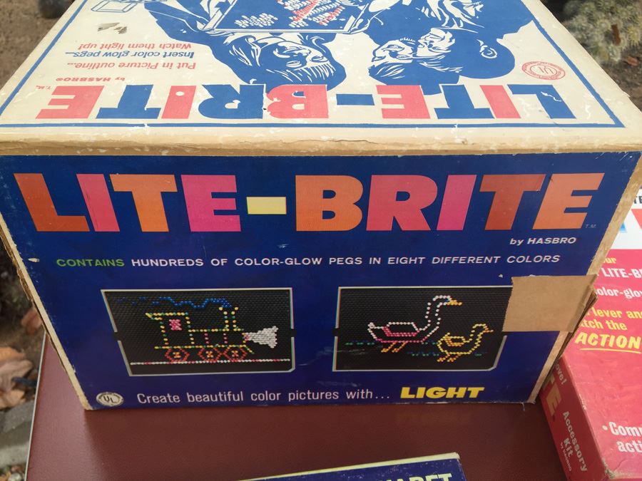 Vintage HASBRO LITE-BRIGHT Lot [Photo 6]