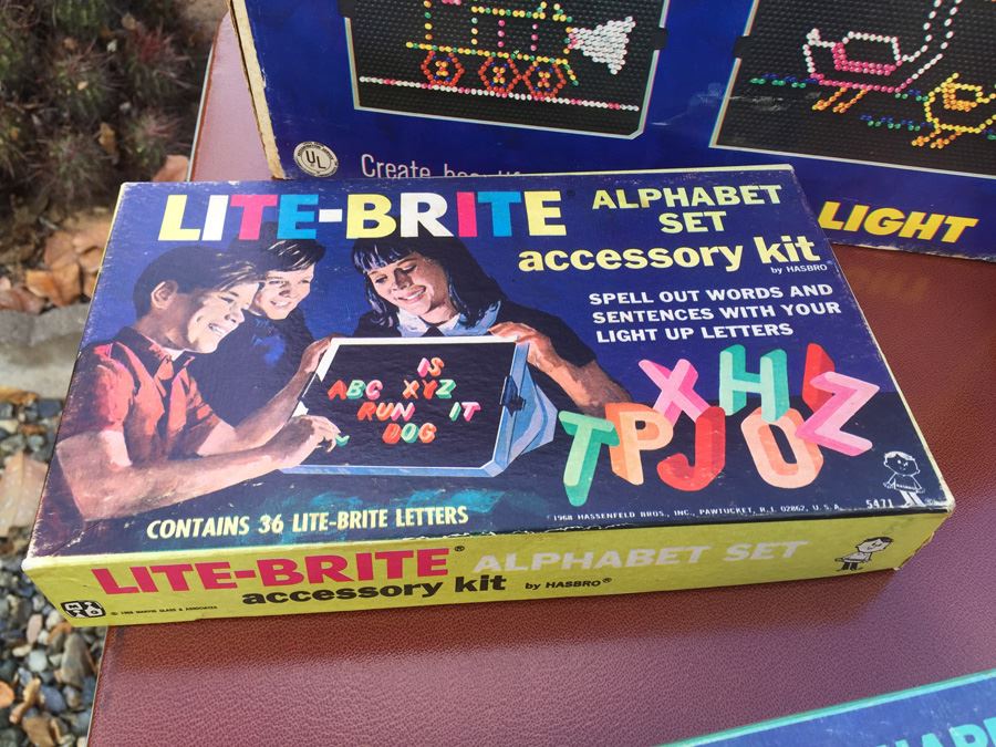 Vintage HASBRO LITE-BRIGHT Lot [Photo 5]