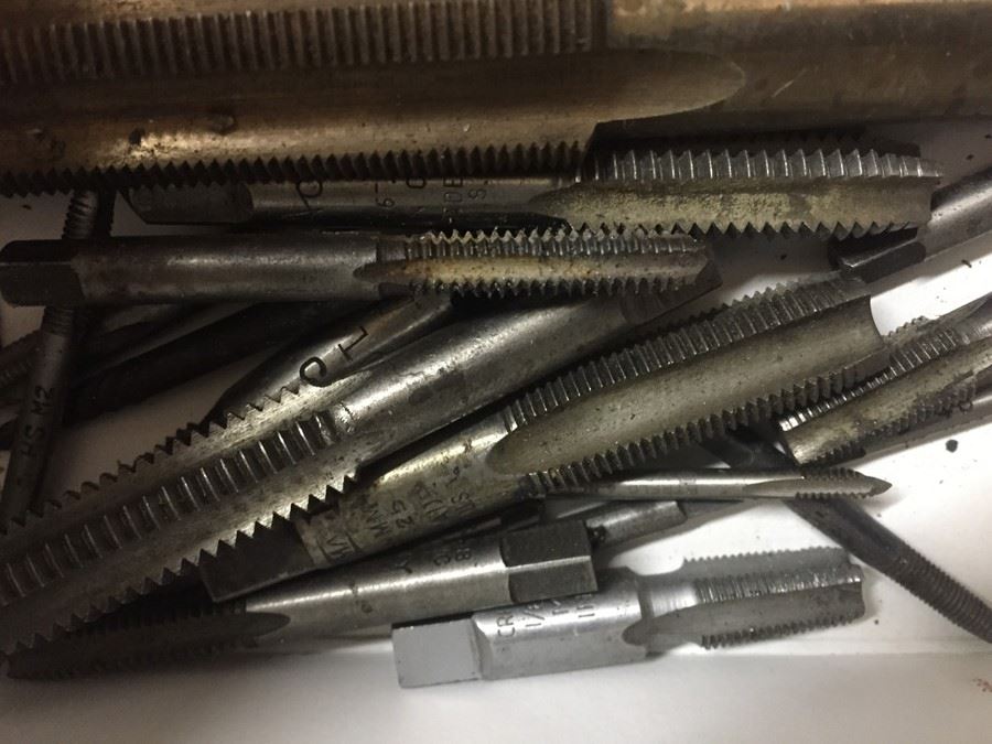 Huge Tool Lot With Taps And Chucks CRAFTSMAN Besly [Photo 12]