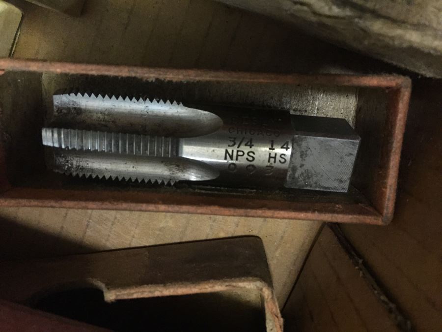 Huge Tool Lot With Taps And Chucks CRAFTSMAN Besly [Photo 7]