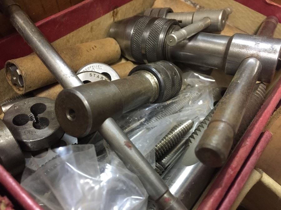 Huge Tool Lot With Taps And Chucks CRAFTSMAN Besly [Photo 6]