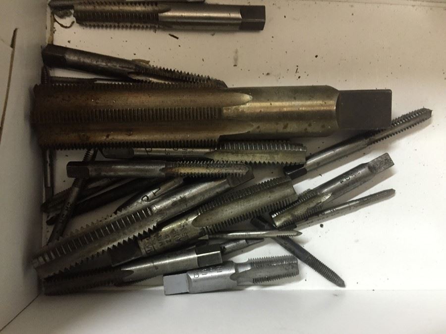 Huge Tool Lot With Taps And Chucks CRAFTSMAN Besly [Photo 11]