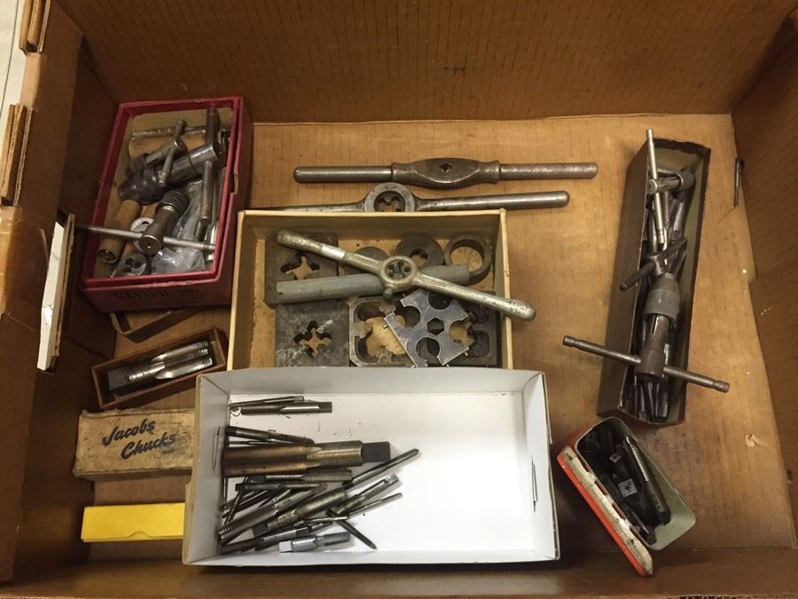 Huge Tool Lot With Taps And Chucks CRAFTSMAN Besly [Photo 1]