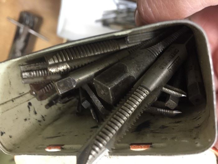 Huge Tool Lot With Taps And Chucks CRAFTSMAN Besly [Photo 19]