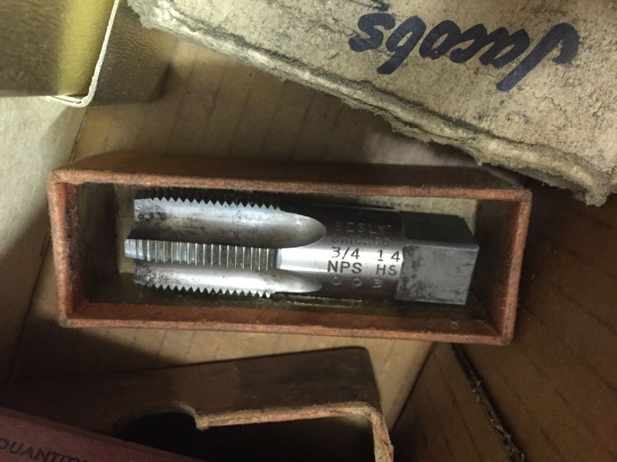 Huge Tool Lot With Taps And Chucks CRAFTSMAN Besly [Photo 8]