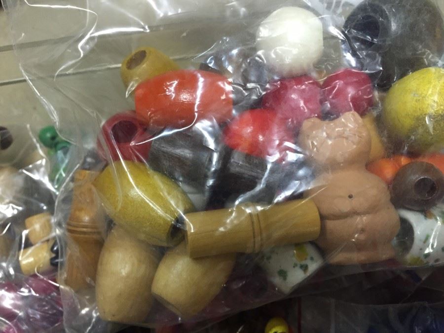 Wooden Bead Lot [Photo 3]