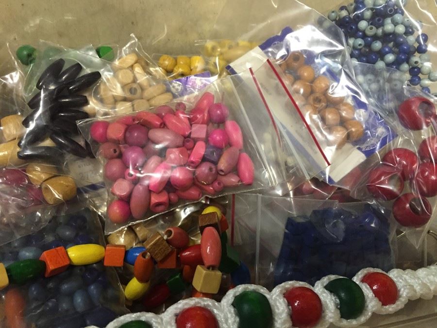 Wooden Bead Lot [Photo 4]