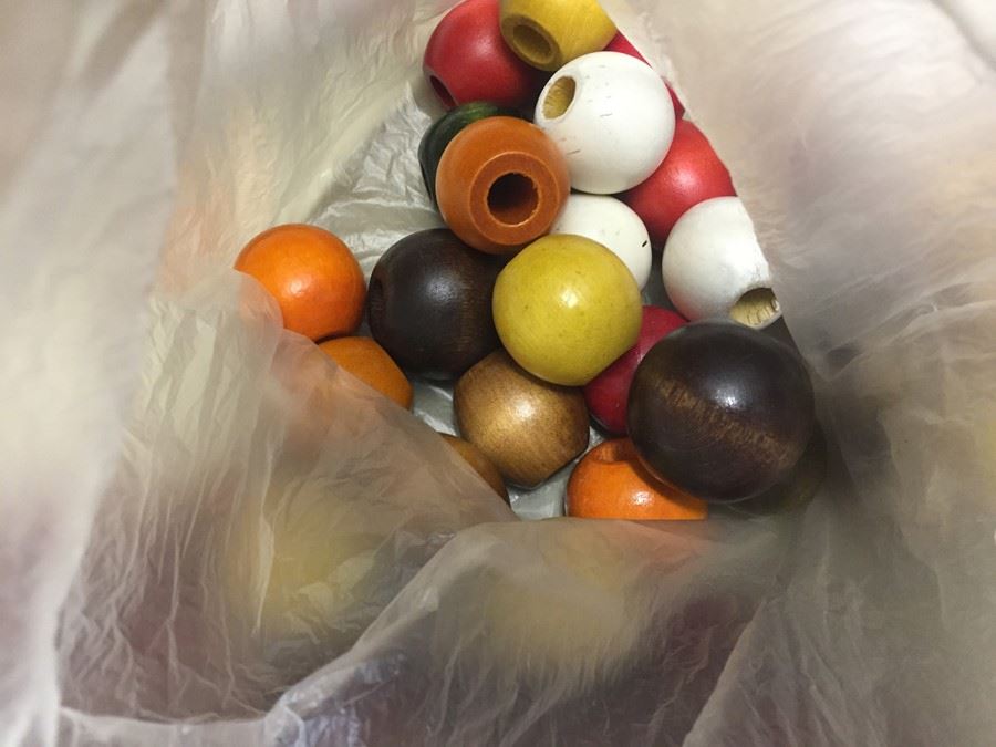 Wooden Bead Lot [Photo 5]