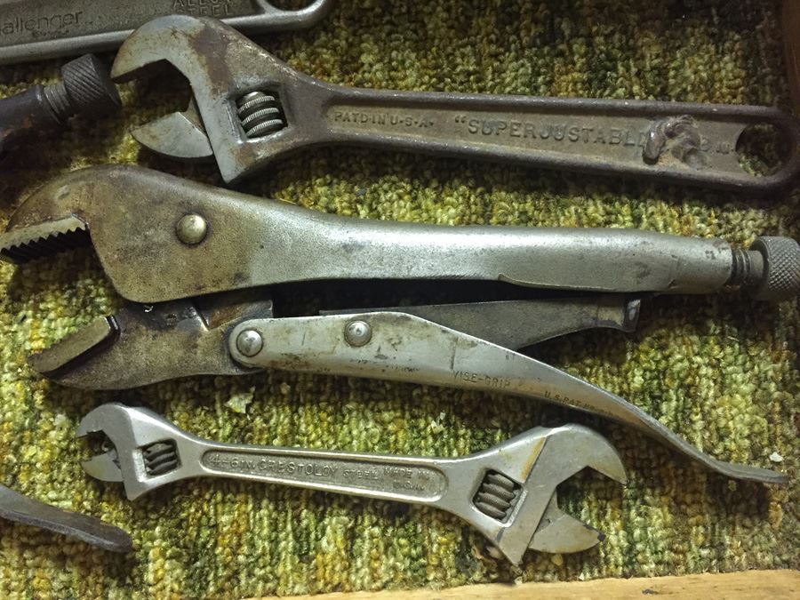 Adjustable Wrenches And Vise Grips