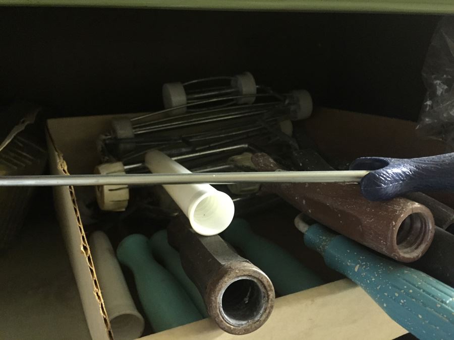 Huge Painting Supply Lot Paint Brushes Rollers Does Not Include Cabinet [Photo 4]