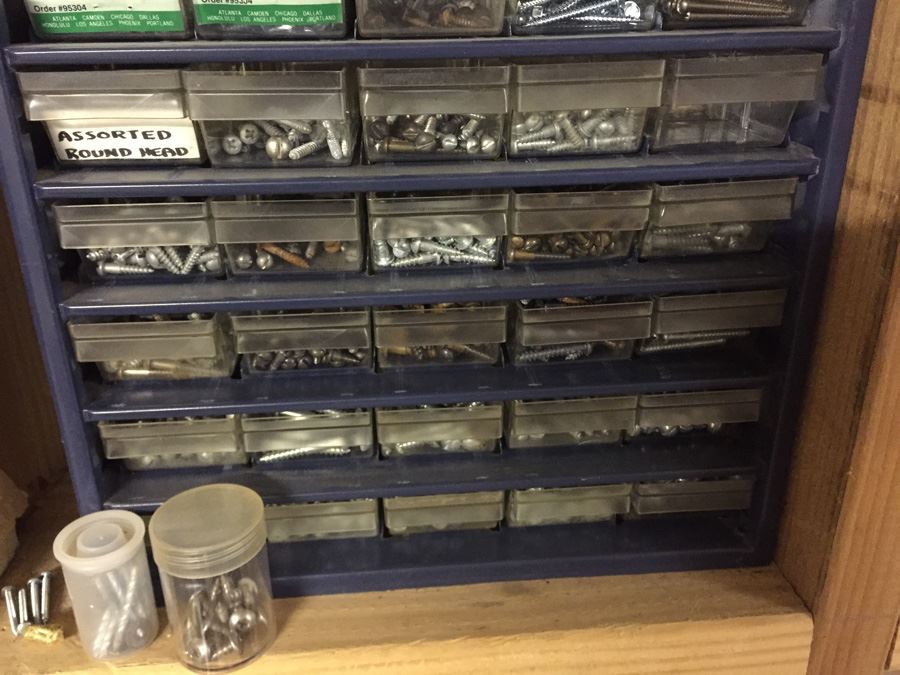 Metal Storage Cabinet With Hardware [Photo 4]