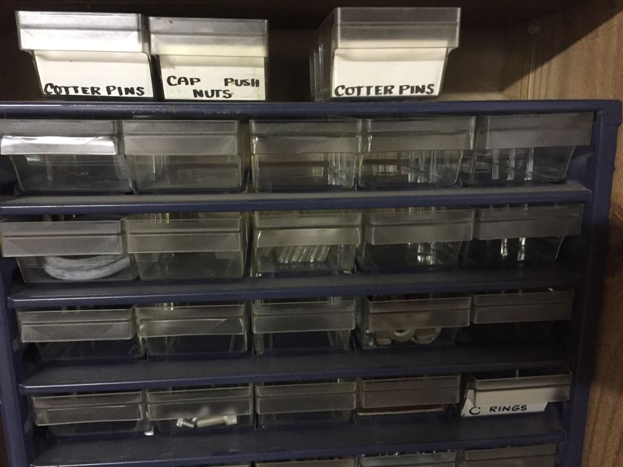 Metal Storage Cabinet With Hardware [Photo 2]