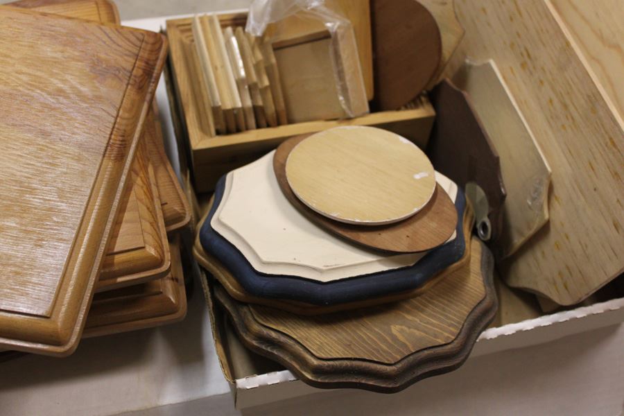 Wooden Boards Picture Frames For Pictures Crafting Lot [Photo 2]