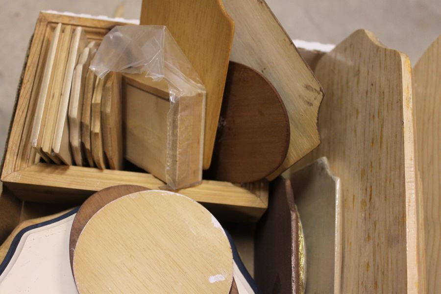 Wooden Boards Picture Frames For Pictures Crafting Lot [Photo 3]