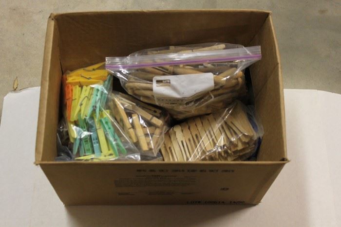 Huge Clothespin Lot