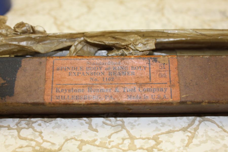 Spindle Body Or King Bolt Expansion Reamer No. 1102 Keystone Reamer & Tool Company [Photo 6]