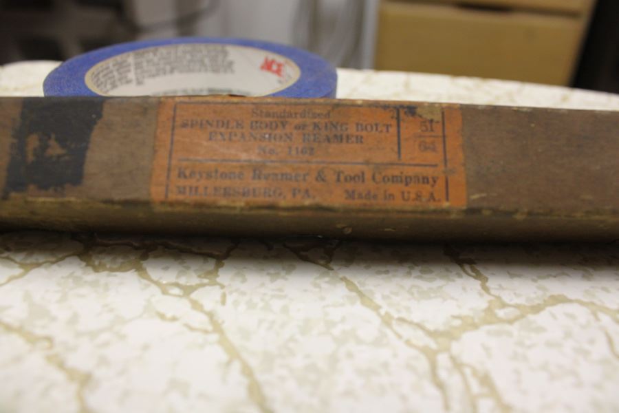 Spindle Body Or King Bolt Expansion Reamer No. 1102 Keystone Reamer & Tool Company [Photo 4]