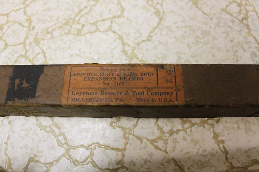 Spindle Body Or King Bolt Expansion Reamer No. 1102 Keystone Reamer & Tool Company [Photo 2]