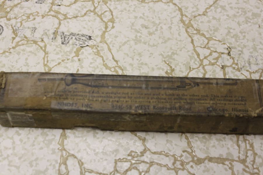 Model 1050 Contact Point And Brush Tension Scale NHOFF Chicago, Ill [Photo 4]