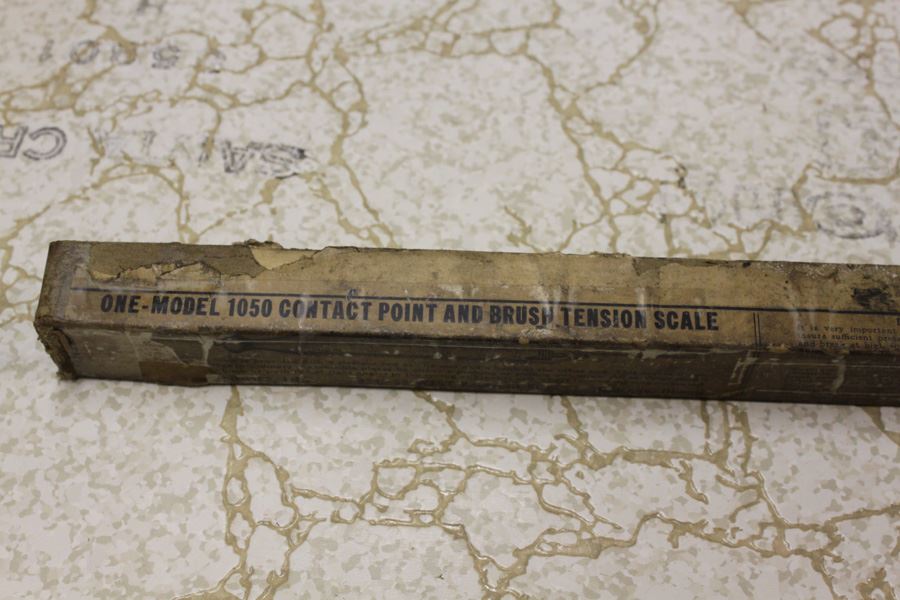 Model 1050 Contact Point And Brush Tension Scale NHOFF Chicago, Ill [Photo 1]