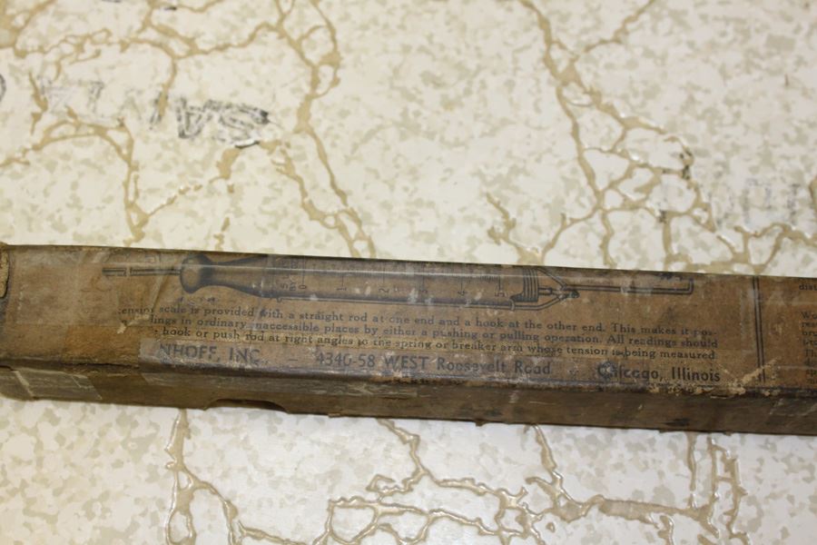 Model 1050 Contact Point And Brush Tension Scale NHOFF Chicago, Ill [Photo 5]