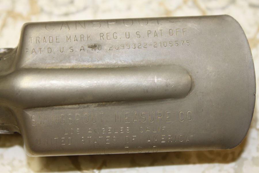 Vintage SWINGSPOUT Measure Company Los Angeles CA CANSPOUT Automotive [Photo 4]