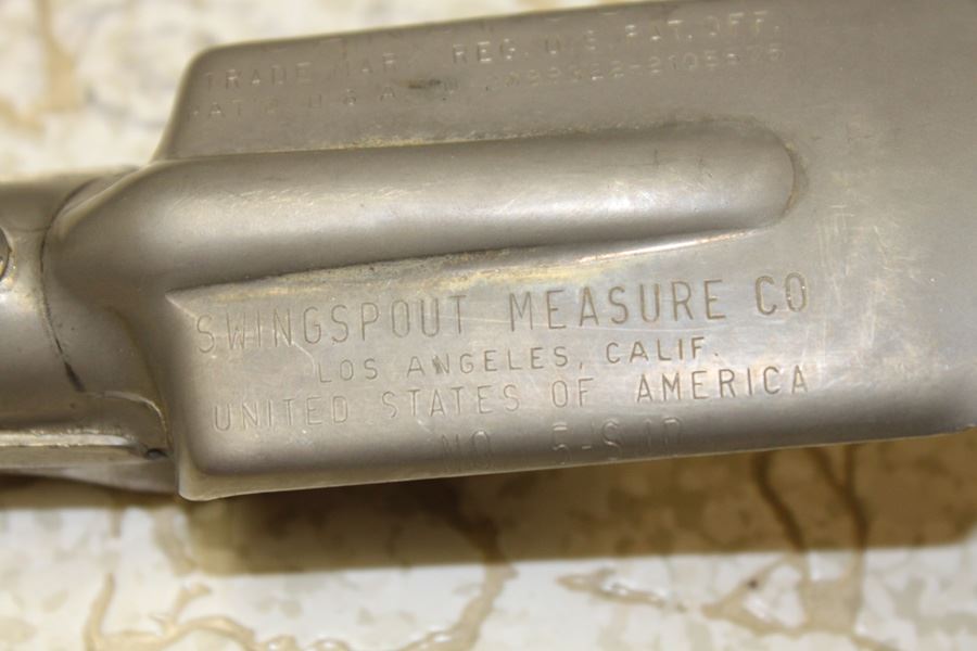 Vintage SWINGSPOUT Measure Company Los Angeles CA CANSPOUT Automotive [Photo 5]