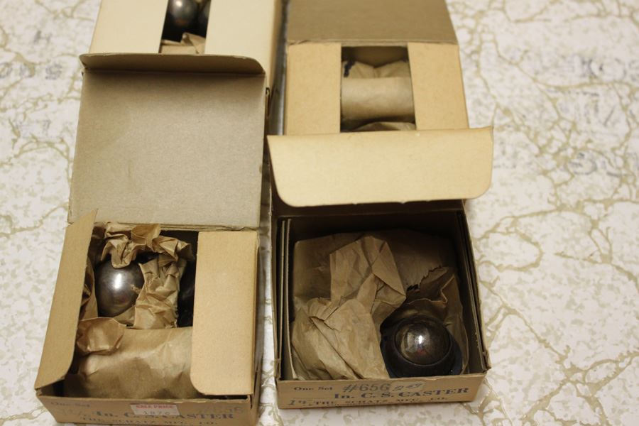 (4) The 'ACME' Ball Bearing Caster New In Box Schatz Mfg Co [Photo 2]