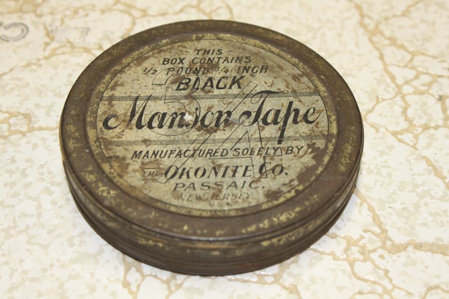 Vintage Manson Tape Tin [Photo 2]
