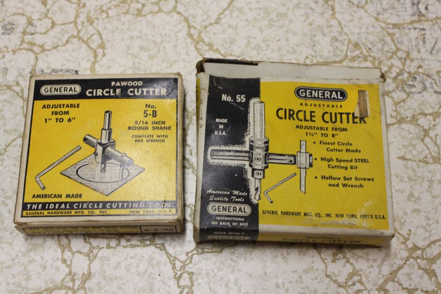 (2) GENERAL Circle Cutters [Photo 1]