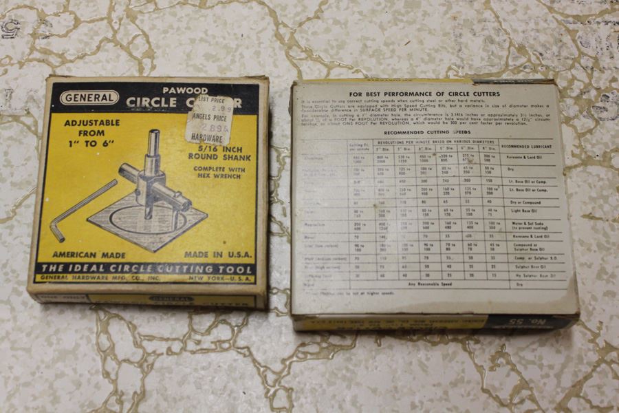 (2) GENERAL Circle Cutters [Photo 2]