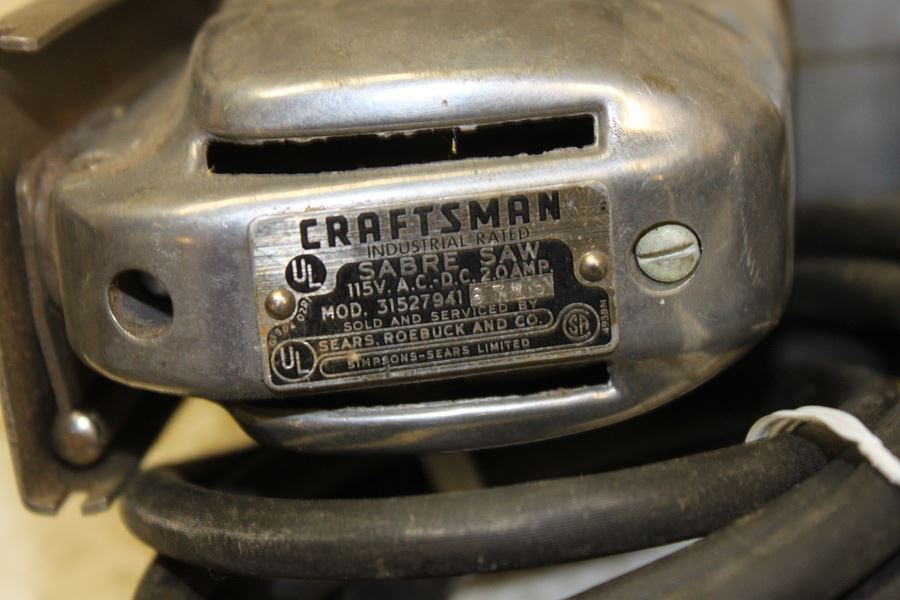Vintage CRAFTSMAN Heavy Duty Sabre Saw [Photo 4]