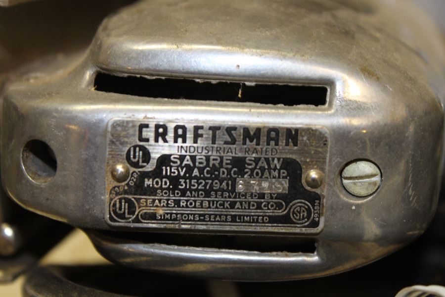 Vintage CRAFTSMAN Heavy Duty Sabre Saw [Photo 5]