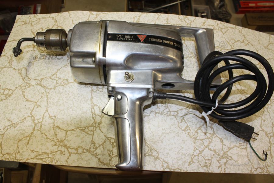 Chicago Power Tools 1/2' Electric Heavy Duty Drill [Photo 1]