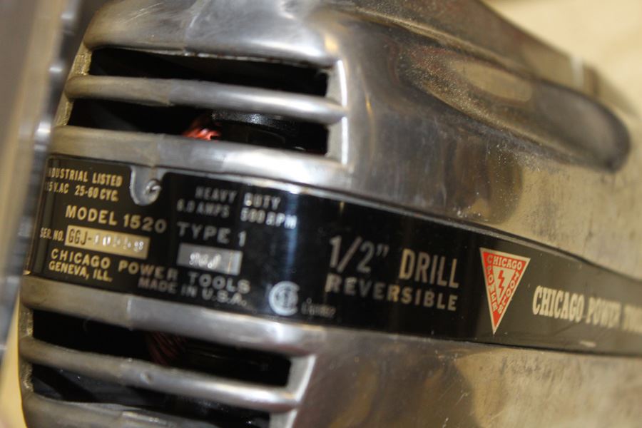 Chicago Power Tools 1/2' Electric Heavy Duty Drill [Photo 3]