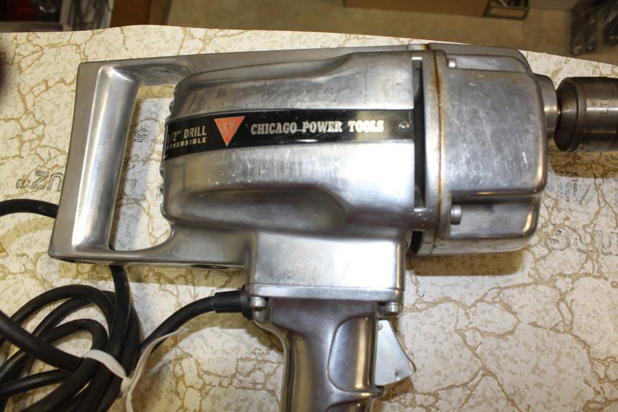 Chicago Power Tools 1/2' Electric Heavy Duty Drill [Photo 2]