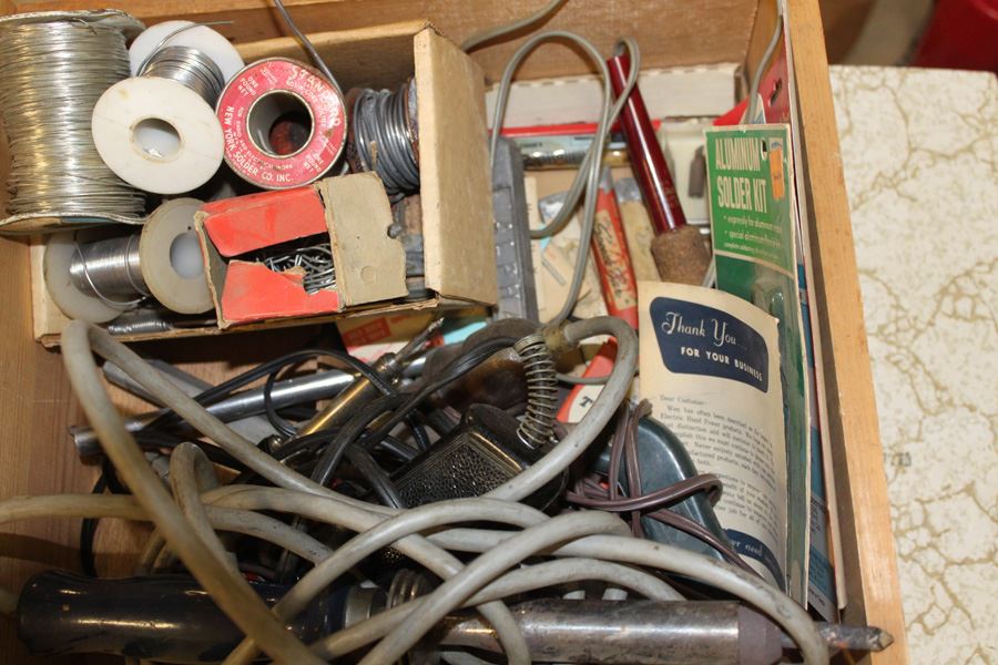 Soldering Tools And Soldering Wire Lot [Photo 6]