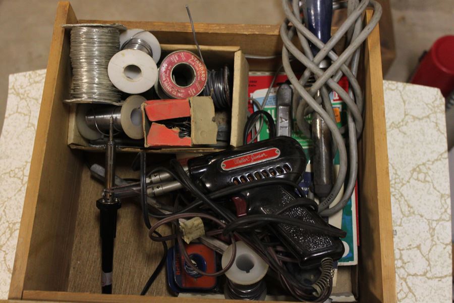 Soldering Tools And Soldering Wire Lot [Photo 2]