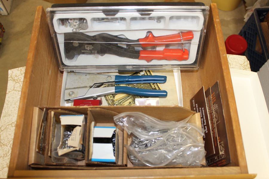 Rivet Guns And Rivets Lot