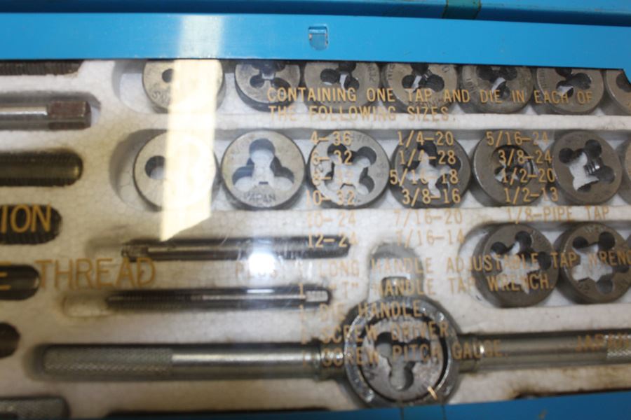 (3) 40 Piece Tap And Die Set Threading Tool Set New In Box [Photo 4]